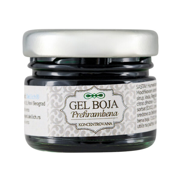 Tamno zelena gel boja